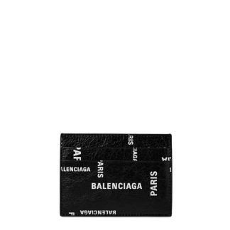 BALENCIAGA Card Holder Unisex Black/White  for sale