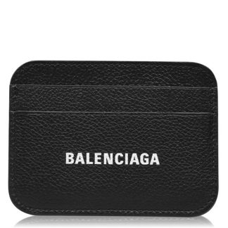 BALENCIAGA Cash Card Holder Women Blk/Wht 1090  for sale