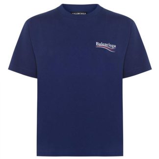 BALENCIAGA Children'S Political T Shirt Kids Regular Fit T-Shirts Pacific 1195 for sale