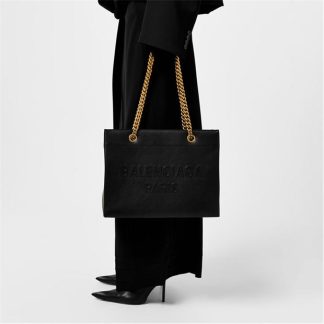 BALENCIAGA Duty Free Medium Tote Bag Women Black  for sale