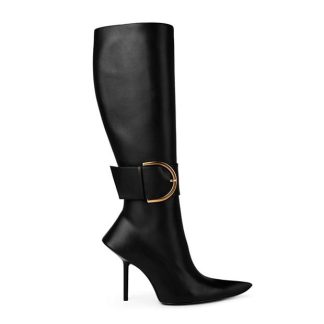 BALENCIAGA Essex High Heel Boots Women Black  for sale