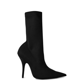 BALENCIAGA Knife 2.0 80mm Boots Women Black 1000  for sale