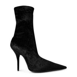 BALENCIAGA Knife Heeled Ankle Boots Women Black  for sale