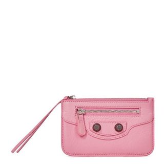 BALENCIAGA Le Cagole Zipped Card Holder Women Sweet Pink 5812  for sale