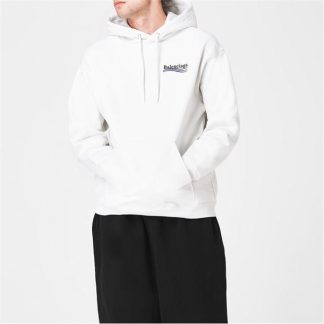 BALENCIAGA Logo Political Hoodie Men OTH Hoodies Purple 9084 for sale