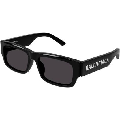 BALENCIAGA Logo Sunglasses Unisex Black/Grey  for sale