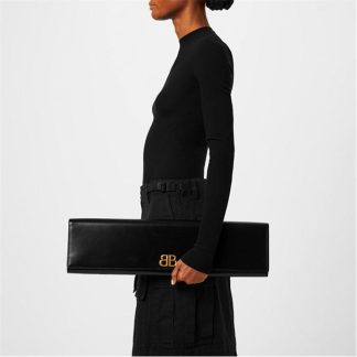 BALENCIAGA Maxi Clutch Women Black  for sale