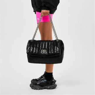 BALENCIAGA Monaco Medium Quilted Bag Women Black  for sale