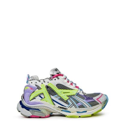 BALENCIAGA Runner Sneaker Women Chunky Trainers Grey/Purple for sale