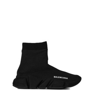 BALENCIAGA Speed Knit Trainers Men Black 1000  for sale