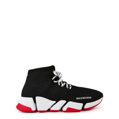 BALENCIAGA Speed Lace 2.0 Runners Men Black/Red  for sale