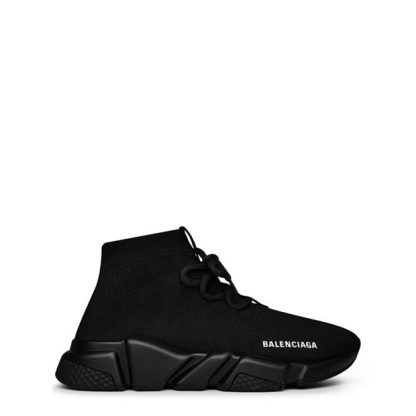 BALENCIAGA Speed Lace Trainers Women Sock Trainers Blk/Blk 1013 for sale