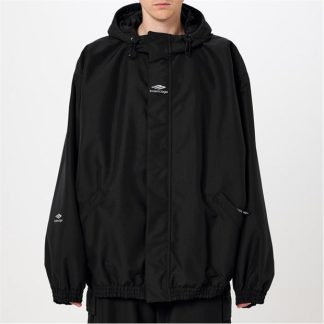 BALENCIAGA Sports Icon Ski Jacket Men Black  for sale