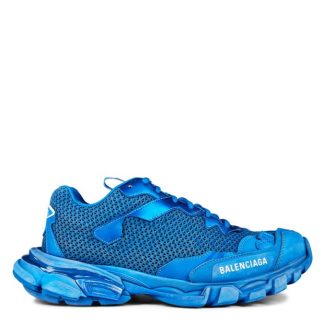 BALENCIAGA Track 3 Sneakers Men Chunky Trainers Blue 4090 for sale