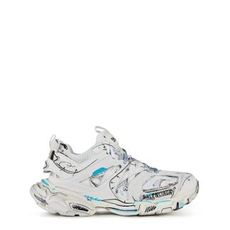 BALENCIAGA Track 3 Sneakers Women White/Blk/Blue  for sale