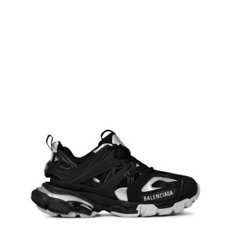 BALENCIAGA Track Trainers Women Chunky Trainers Blk/Slvr 1081 for sale