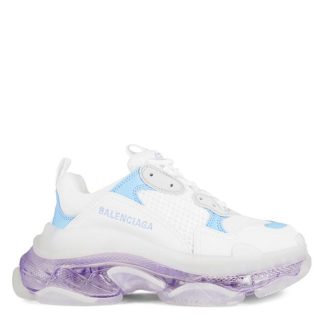 BALENCIAGA Triple S Clear Sole Trainers Women Chunky Trainers Pastel 9944 for sale