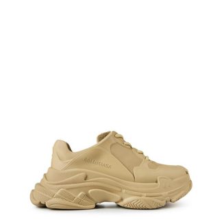 BALENCIAGA Triple S Mold Trainers Women Taupe  for sale