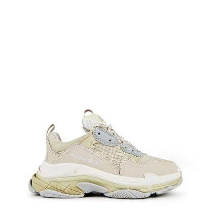 BALENCIAGA Triple S Trainers Juniors Kids Chunky Trainers White 9292 for sale