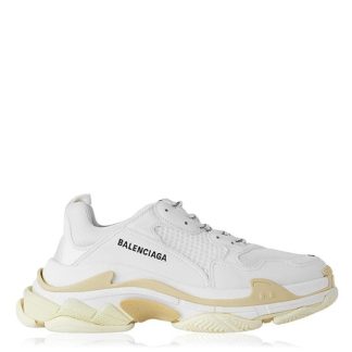 BALENCIAGA Triple S Trainers Men Chunky Trainers White for sale