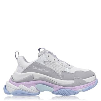 BALENCIAGA Triple S Trainers Women Chunky Trainers Pastel 9045 for sale