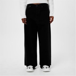 BALENCIAGA Wide Leg Jeans Womens Women Peach Black  for sale