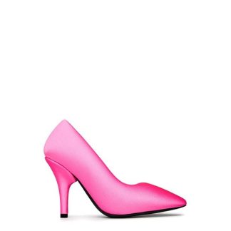 BALENCIAGA Xl Heeled Pumps Women Stiletto Heels Neon Pink 5000 for sale