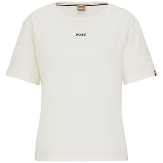 BOSS Boss Ci T-Shirt 10252706 01 Women Pyjama Short Sleeve Tops Open white for sale