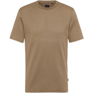 BOSS Boss Tiburt 426 10258155 01 Men Regular Fit T-Shirts Med Beige 260 for sale