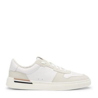 BOSS Clint_Tenn_Nult 10249945 01 Men Low Trainers Open White 120 for sale