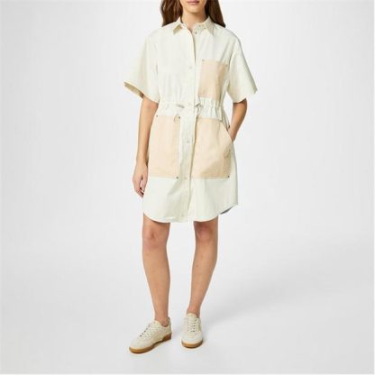 BOSS Dalema Shirt Dress Women Open White 118  for sale