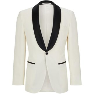 BOSS HBC Harvers Tux 234 Sn34 Men White 100  for sale