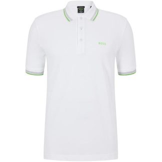 BOSS Paddy Polo Shirt Men Short Sleeve Polos Natural-101 for sale