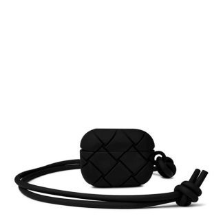 BOTTEGA VENETA Airpods Case Unisex Black 8803  for sale