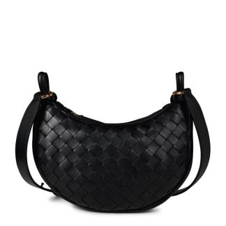 BOTTEGA VENETA BV Gemelli Mes Ld43 Women Black Brass  for sale