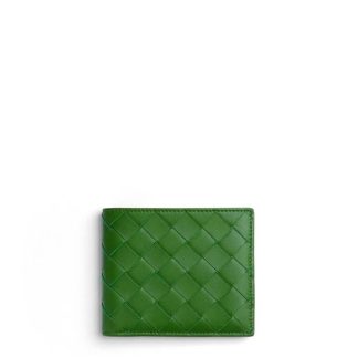 BOTTEGA VENETA Bi-Fold Wallet Unisex Billfold Wallets Avo/ Silv 3139 for sale