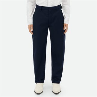 BOTTEGA VENETA Bonded Trousers Men Navy/Black  for sale