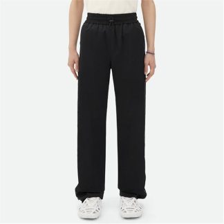 BOTTEGA VENETA Contrasting Zip Tech Nylon Trousers Men Blk/Pcific 1007  for sale