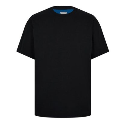 BOTTEGA VENETA Double Layered Cotton Jersey T Shirt Men Black 1007  for sale