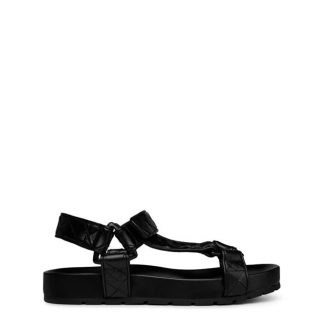 BOTTEGA VENETA Flat Sandals Women Black 1000  for sale