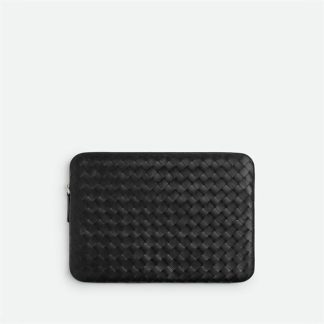 BOTTEGA VENETA Getaway Document Case Unisex Black-Silver  for sale