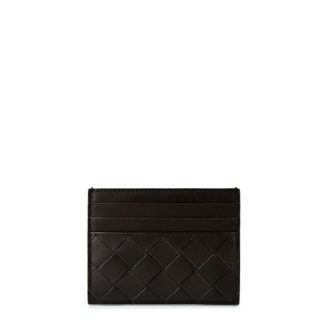 BOTTEGA VENETA Intrecciato Credit Card Case Unisex Fonda-Ice  for sale