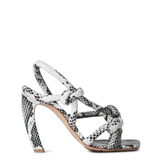 BOTTEGA VENETA Jimbo Slingback Sandals Women Snakeskin  for sale