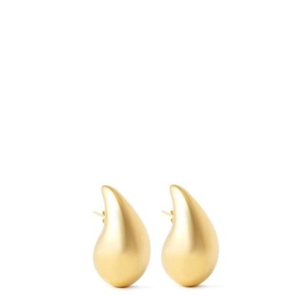 BOTTEGA VENETA Large Drop Earrings Women Ylw Gld 8120  for sale