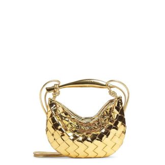 BOTTEGA VENETA Mini Sardine Women Gold/Brass  for sale