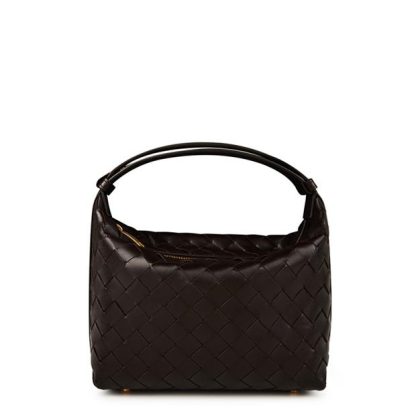 BOTTEGA VENETA Mini Wallace Women Shoulder Bags Fondant Gold for sale