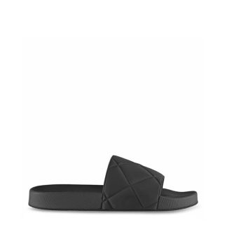 BOTTEGA VENETA Quilted Slides Women Black 1000  for sale