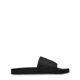 BOTTEGA VENETA Slider Sandal Men Black  for sale