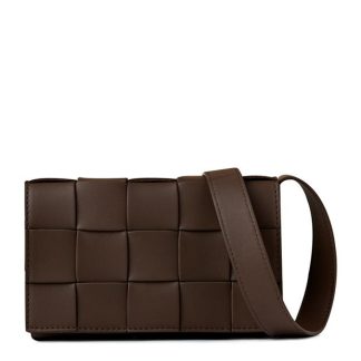 BOTTEGA VENETA Small Cassette Women Taupe/Gld  for sale