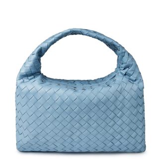 BOTTEGA VENETA Small Hop Women Hobo Bags Ice/Brass for sale